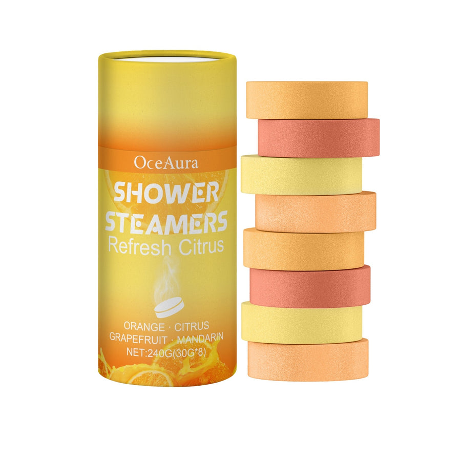 MISTIQ Refresh Citrus Shower Steamers — 8-Pack Citrus Bliss